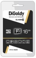 Карта памяти (DIGOLDY 16GB microSDHC Class10 без адаптера SD)