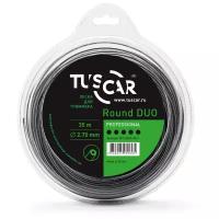 Леска для триммера TUSCAR Round DUO Professional, 2.70мм* 35м, 10112527-35-1