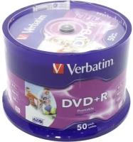 Диск DVD+R Verbatim 43512/43651
