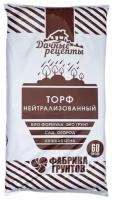 Торф Фабрика грунтов, Дачные рецепты коричневый, 60 л