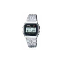 Наручные часы CASIO A159WA-N1, белый, серебряный