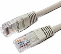 Кабель патч-корд U/UTP 5e кат. 10м Filum FL-U5-10M 26AWG(7x0.16 мм), омедненный алюминий (CCA), PVC, серый