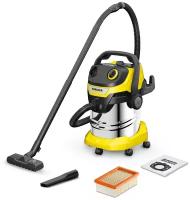 Профессиональный пылесос для сухой и влажной уборки Karcher WD 5 S V-25/5/22, 1100 Вт