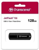 Флеш диск 128GB Transcend JetFlash 700 USB 3.0, Черный