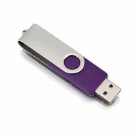 USB флешка, USB flash-накопитель, Флешка Twist, 8Гб, фиолетовый, арт. F01 USB 2.0 30шт