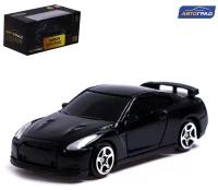 Машина металлическая NISSAN GT-R (R35),1:64, цвет чёрный матовый