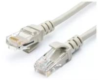 Сетевой кабель ATcom RJ45 CAT-5e UTP 2m Grey АТ4963