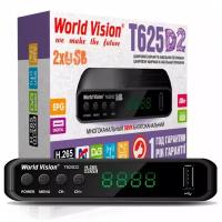 World Vision T625D2 DVB-T/T2/C Цифровой эфирный / кабельный приемник, приставка, ресивер