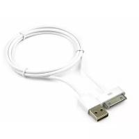 Кабель Gembird USB - Apple 30 pin (CC-USB-AP1M) 1 м, белый