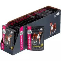 Корм для собак Eukanuba Adult All Breed влажный рацион из курицы в соусе, 24х100г