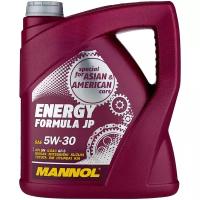 Синтетическое моторное масло Mannol Energy Formula JP 5W-30, 4 л, 1 шт