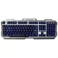 Игровая клавиатура OKLICK 790G Iron Force Grey-Black USB темно-серый, русская