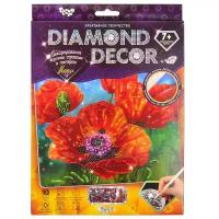 Danko Toys Набор алмазной вышивки Diamond Decor Маки (DD-01-04) 20x25 см