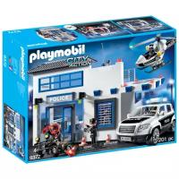 Набор с элементами конструктора Playmobil City Action 9372 Полицейский участок