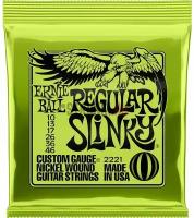 Струны для электрогитары Ernie Ball 2221 Regular Slinky - (10-46)