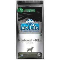 Корм Farmina Vet Life Neutered (10+ кг) для стерилизованных собак, 12 кг