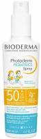 Детский солнцезащитный спрей Bioderma Pediatrics SPF50+, 200 мл