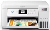 Epson L4260 МФУ А3 цветное: принтер/копир/сканер, 33/15 стр./мин.(чб/цвет), крышка оригиналов, USB, в комплекте чернила 6 500/5 200 стр.(чб/цвет)