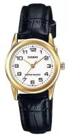 Наручные часы CASIO LTP-V001GL-7B, золотой, черный