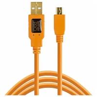 Кабель Tether Tools TetherPro USB 2.0 to Mini-B 5-Pin 1.8m Orange (CU5407)