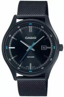 Наручные часы CASIO Collection MTP-E710MB-1A, черный, синий