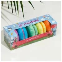 Laboratory Katrin Набор бомбочек для ванн Le macarons, 250 г (5 шт)