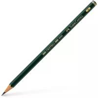 Чернографитовые карандаши Faber Castell Карандаш чернографитовый Faber-Castell CASTELL 9000, B