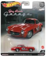 Детская Машинка 1:64 Hot Wheels Premium Эксклюзивная Редкая модель MERCEDES-BENZ 300SL из серии JAY LENO'S GARAGE 2022 Подарок На Новый Год