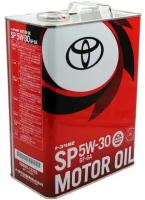 Масло TOYOTA моторное 5W30 Motor Oil SP 4 л (синтетика)