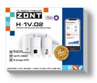 Отопительный GSM/GPRS/Wi-Fi контроллер ZONT H-1V.02 (DIN-рейка) ML00005454