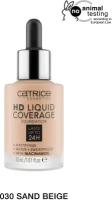 CATRICE Тональная эмульсия HD Liquid Coverage Foundation, 30 мл/130 г, оттенок: 030 Sand Beige