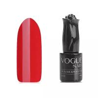 Гель-лак для ногтей Vogue Nails полупрозрачный самовыравнивающийся яркий, красный, 10 мл