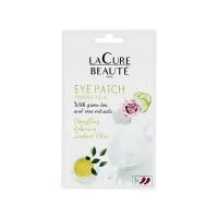 La Cure Beaute Патчи для кожи вокруг глаз с экстрактом розы и зеленого чая Eye Patch With Green Tea And Rose Extract, 4 шт