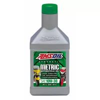 Синтетическое моторное масло AMSOIL Synthetic Metric Motorcycle Oil 10W-30