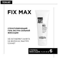 L’Oréal Professionnel Гель TECNI.ART Fix Max экстра-сильной фиксации 200 мл