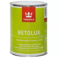 Краска алкидная Tikkurila Betolux влагостойкая моющаяся глянцевая бесцветный 0.9 л