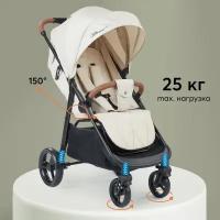 Прогулочная коляска Happy Baby Ultima V2 X4, beige, цвет шасси: черный