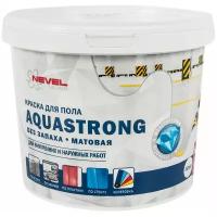 Краска акриловая Nevel Aquastrong для пола матовая белый 6 кг