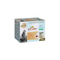 ALMO NATURE HFC NATURAL LIGHT MEAL набор банок для взрослых кошек с тунцом и креветками 4 шт х 50 гр (1 шт)
