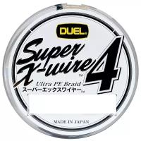 Плетеный шнур Duel PE Super X-Wire 4 150m 5color #0.8, 0,15mm, 6,4kg