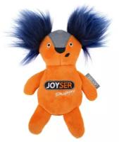 Игрушка JOYSER Puppy Белка со сменной пищалкой S оранжевая, 15 см
