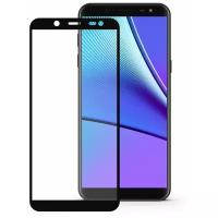 Защитное стекло Mobius для Samsung J8 2018 3D Full Cover (Black)