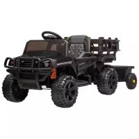 Детский электромобиль джип внедорожник 2WD 12V Bettyma BDM0926-JEEP-BLACK (BDM0926-JEEP-BLACK)