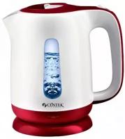 Чайник CENTEK CT-0044, red/white