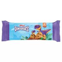 Печенье Kellogg's Dinosaurs сдобное ванильное с кусочками молочного шоколада, 120 г