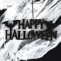 Настенный декор «Happy Halloween», дерево, 12 х 0,3 х 4,7 см