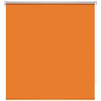 Рулонные шторы BLACKOUT / блэкаут 50 см х 160 см Оранжевый Плайн DECOFEST