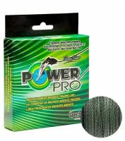 Леска плетеная Power Pro 135м зеленая 0,06/3кг