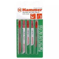 Набор пилок для электролобзика Hammer JG WD-PL-MT 204-906 5 шт