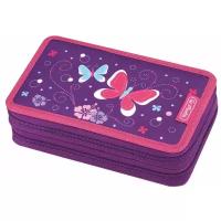 Herlitz Пенал Purple Butterfly (50014231)